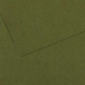 Бумага для пастели CANSON "Mi-Teintes" 21x29,7 см, 160 г, №448 Зеленый плющ 