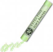 Пастель сухая мягкая круглая 10х70мм проф-ная MUNGYO Extra fine soft №519 светлый перман. зелёный2