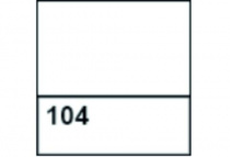 Краска акриловая, витражная "DECOLA" банка 20 мл. Белая