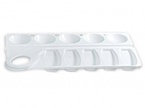 Палитра прямоугольная, пластиковая ПА06 "Стамм"