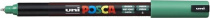 Маркер на водной основе UNI POSCA PC-1МR, 0,7мм игольчатый, №06 Зеленый