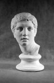 Гипсовая фигура голова дискобола, 43см