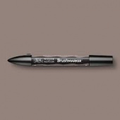 Маркер Brushmarker двухсторонний на спирт.основе цв.WG4 Серый теплый 4 Winsor&Newton