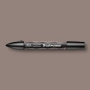 Маркер Brushmarker двухсторонний на спирт.основе цв.WG4 Серый теплый 4 Winsor&Newton