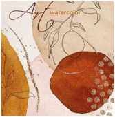 Скетчбук для акварели Fine Line 190х190 32 листа бумага 200 г/кв.м. имп.класс люкс, книжный переплет