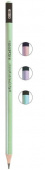 Карандаш чернографитный HB ACMELIAE круглый, корпус перламутровый, 4 цвета корпуса Карандаш чернографитный HB ACMELIAE круглый, корпус перламутровый, 4 цвета корпуса