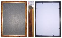 Рама 07 х 09 см. БС  69 со стеклом, багет пластиковый "Emafyl", "4 пальца"