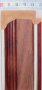 Багет пластиковый (1м. L-2,9м.) 738-716ST "Китай" F Т.5124-3-28
