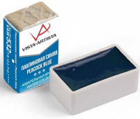 Акварель в кювете художественная 2.5 мл "VISTA-ARTISTA" VAW 532 павлиновая синяя