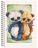 Скетчбук "Друзья-Игрушки" 145*203мм. (А5) 100 г/кв.м. 60 листов, гребень, твердая обложка