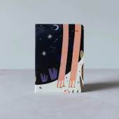 Блокнот А6 Evening promenade 95х138 мм., 40 листов кремовой бумаги 80 г/м2