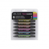 Набор художественных маркеров Neon, "Winsor&Newton" 6 цветов