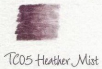 Карандаш угольный тонированный кр.корп.8мм,гриф.-4 мм,водорастворимый,цв.-TC05 Дымчатый вереск "Derw