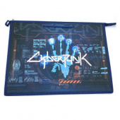 Папка для чертежей и рисунков А3 на молнии "Кибертема" 66362 ПР 3 -20