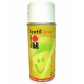 Краска в аэрозоли по текстилю Белый TextileDesign MARABU 150 мл