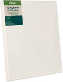 Холст грунтованный на подрамнике 100х100см, 100% лен, 400 г/м2 мелкозернистый Pinax