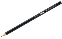 Карандаш чернографитный Faber-Castell 1111, твердость B, заточен Карандаш чернографитный Faber-Castell 1111, твердость B, заточен