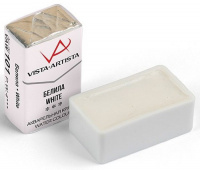 Акварель в кювете художественная 2.5 мл "VISTA-ARTISTA" VAW 101 белила