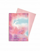 Блокнот для эскизов "Просто счастье" А5, 160гр. (Верже цвет розовый) 30л