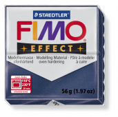 Пластика "Fimo effect", брус 56гр.Металлик Сапфир