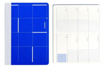 Еженедельник недатированный Squares 112 страниц белой бумаги 80 г/м2 обложка 300г/м2