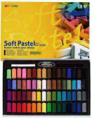 Набор пастели сухой мягкой квад.64 цв 8х8х30мм проф-ная Mungyo Soft pastel, карт.коробка