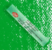 Пастель сухая мягкая круглая 10х65мм художественная Мастер-Класс №753 Зеленая Яркая