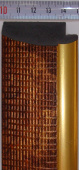 Багет пластиковый (1м. L-2,9м.) D-0-260 (50х19) Бронзовый с золотом L-2,9м "Китай"