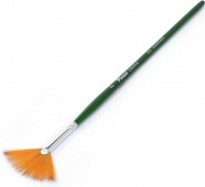 Кисть синтетика веерная, ручка короткая CREATIVE 273 N 2 "Pinax"