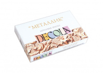 Набор акрила "Металлик" DECOLA (8х18мл) туба