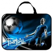 Папка менеджера "Гол" А3, ткань п/э, (ручка - тесьма) 475х345х45 мм ПМД 3-20