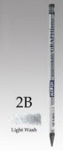 Мелок водорастворимый графитный 2B GRAPHITONE в форме карандаша "Derwent"