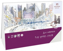Планшет для акварели "Нью-Йорк" 180х240 12 л. торшон 200 г/м.