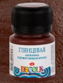 Акрил глянцевый Декола банка 20мл. цв.№ 419 Коричневая Акрил глянцевый Декола банка 20мл. цв.№ 419 Коричневая