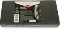 Пластилин скульптурный "VISTA-ARTISTA" СКУЛЬПТАЛИН VSSP-1000 Studio 1 кг №6 серый твердый