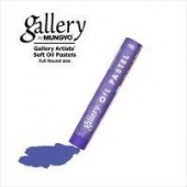 Пастель масляная мягкая круглая 10х70мм профессиональная Mungyo № 263 Средний лазурный фиолетовый