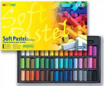 Набор пастели сухой мягкой квад.48 цв 8х8х30мм проф-ная Mungyo Soft pastel, карт.коробка
