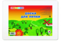 Доска для лепки Цветик с бортиком, формат А4, белая