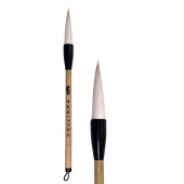 Кисть для каллиграфии из козы, ворс мягкий, диам -15 мм, CALLIGRA 218-2, ручка деревянная руч.дер