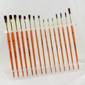 Кисть синтетика плоская, ручка короткая № 6 "Бегемот" Кисть синтетика плоская, ручка короткая № 6 "Бегемот"