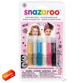 Набор красок-мелков для лица, для детей 6цв. Snazaroo