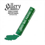 Пастель масляная мягкая круглая 10х70мм профессиональная Mungyo № 229 Изумрудный зелёный