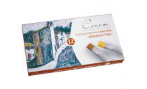 Набор пастели художественной "Земляные тона" Сонет 12цв.