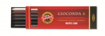 Набор стержней для художественного рисования L=120мм, D=5.6мм. 6шт/уп.MIX:4865/4B, 8673/1, 4378, 437