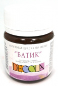 Акрил по шелку батик Коричневая DECOLA, 50мл.