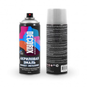 Эмаль аэрозольная "металлик" DECORIX, 520 мл, серебро