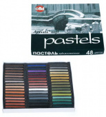 Пастель худож.48 цв. в карт.кор.(граф.) "Олки"