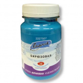 Акрил "Ладога" 100мл. Бирюзовая Акрил "Ладога" 100мл. Бирюзовая