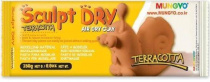 Глина для лепки моделирования терракотовая 250г Mungyo Sculpt Dry Глина для лепки моделирования терракотовая 250г Mungyo Sculpt Dry
