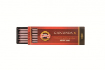 Стержень розовый металлический для художественного рисования L=120мм, D=5.6мм. 6шт/уп. "Koh-i-noor"